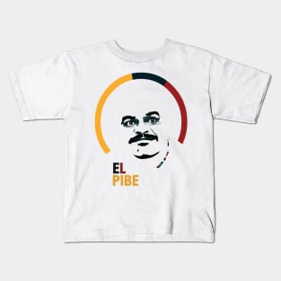 El Pibe Original Aesthetic Tribute 〶 Kids T-Shirt